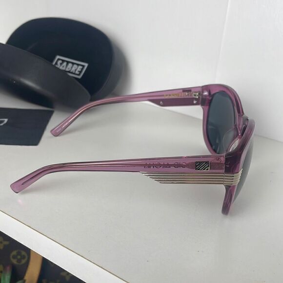 Sabre Acid Aloha Purple Plastic Frame Sunglasses SV46-661 - Picture 5 of 9